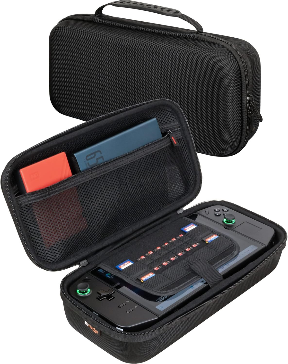 Butterfox Large Carrying Case Bag for Lenovo Legion Go Handheld, Fits Charger, P