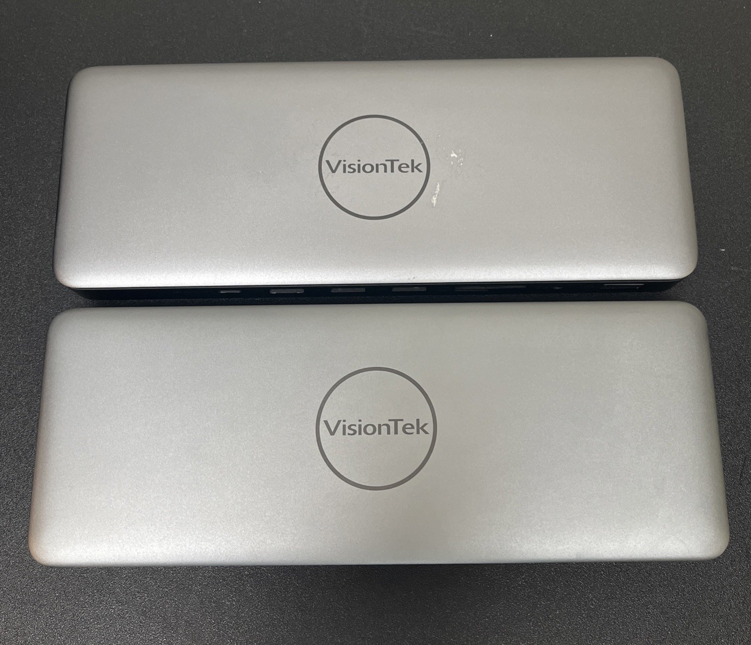 Lot of 2** VisionTek VT2600 USB-C Multi 3x Display Docking Station- Grade C