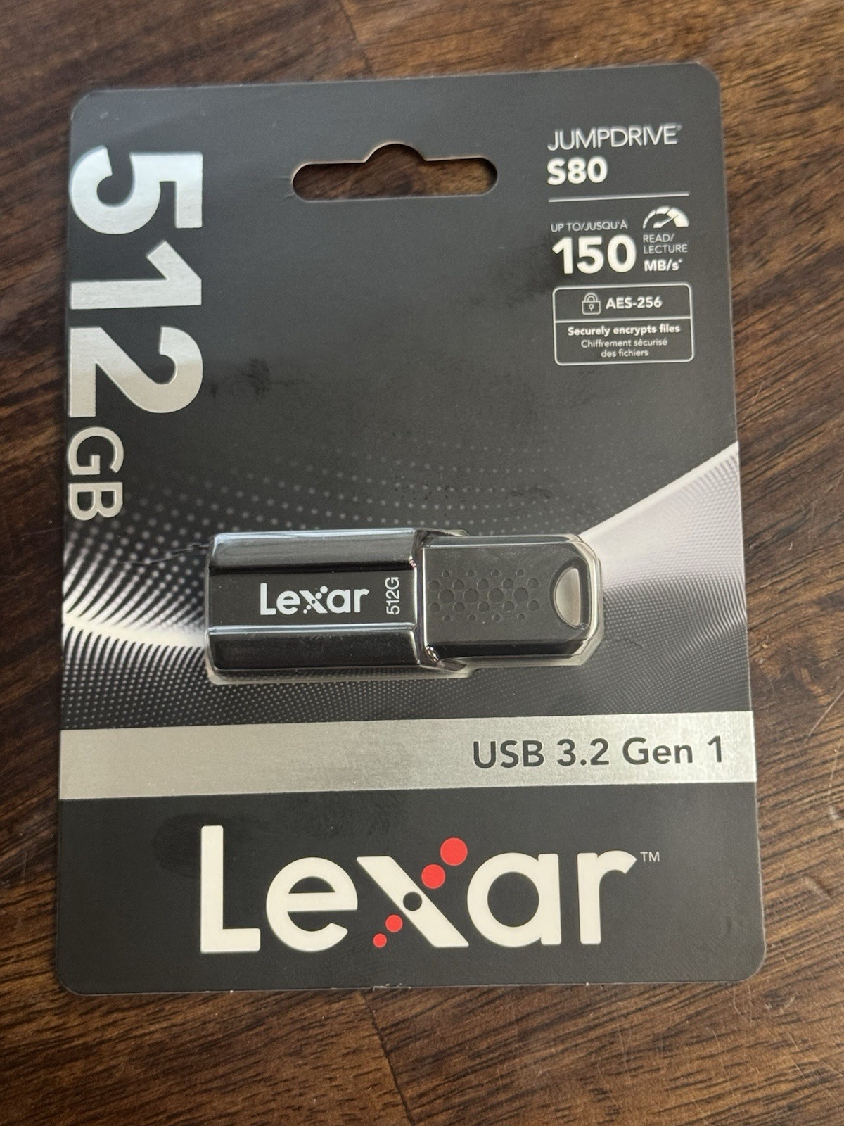Lexar Jumpdrive S80 512GB USB 3.2 Flash Drive up to 150MB/s - New