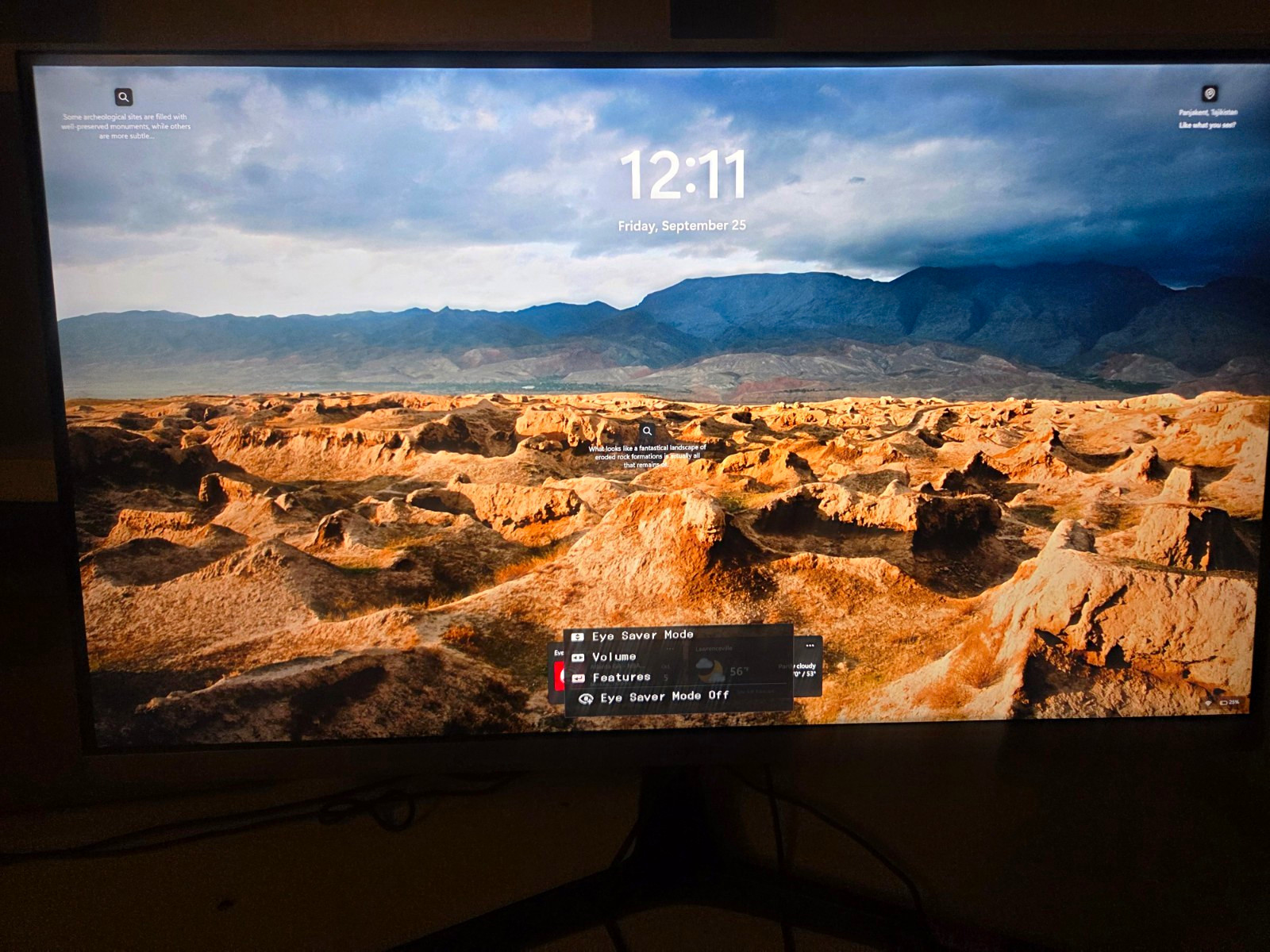 Samsung U28R55 28" 4K UHD LED Monitor 60Hz HDMI DisplayPort U28R550UQNXZA