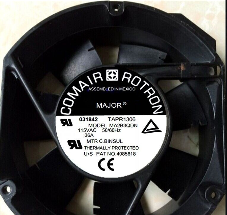 COMAIR ROTRON MA2B3QDN Cabinet Fan AC 115V 0.36A 50/60Hz Brand New