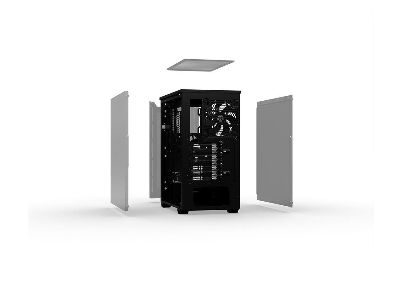be quiet BG073 PURE BASE 501 Black ABS / Steel ATX Full Tower Computer Case