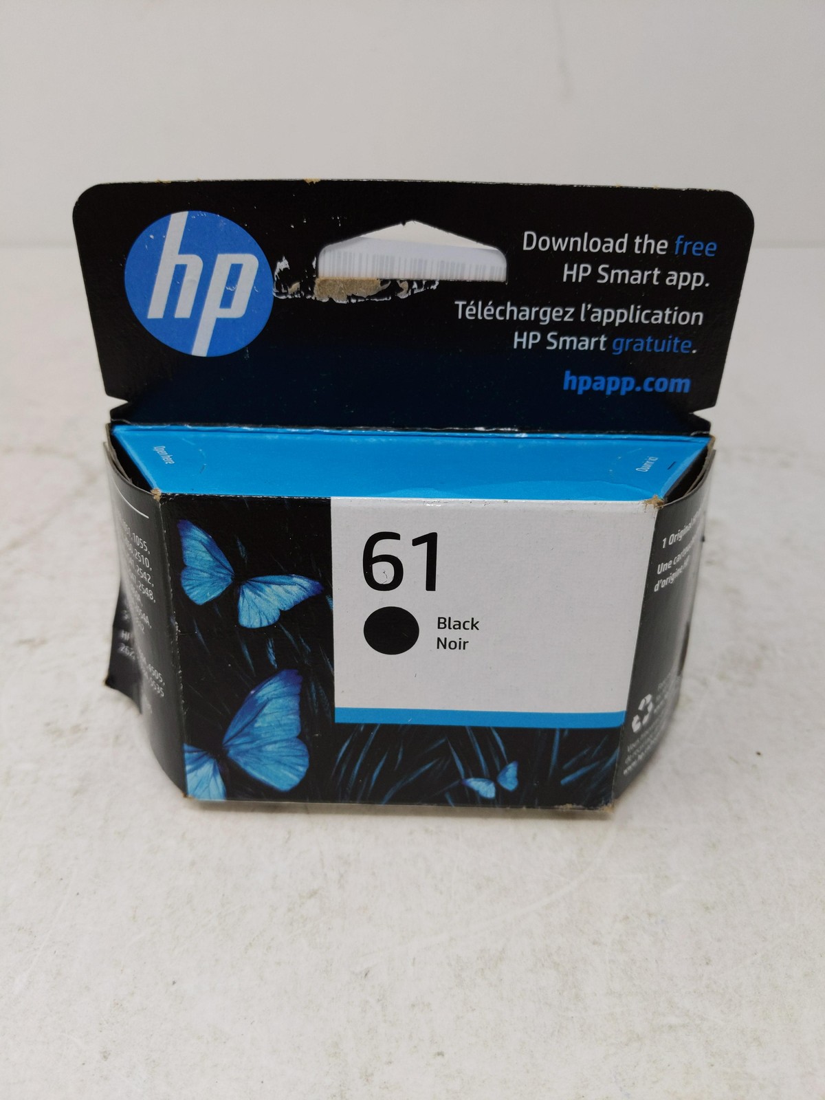 Original HP 61 Black Ink Cartridge DeskJet 1000, 1010, 1050, 1510