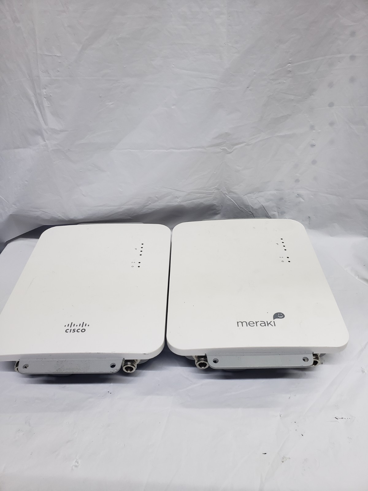 2 Meraki MR66-HW 600 MBPS Cloud Managed Outdoor Dual Band WiFi Poe Access Point