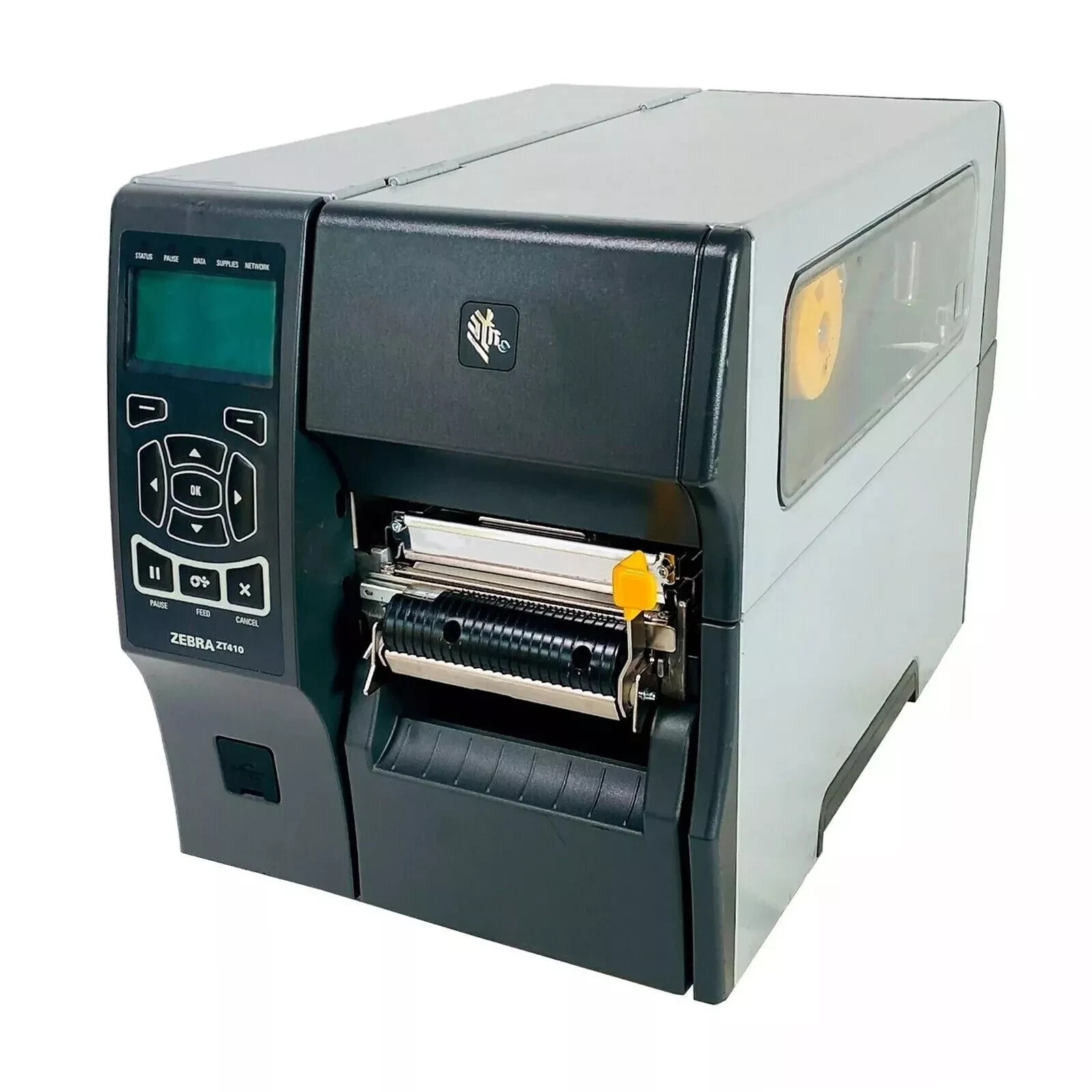 FULLY TESTED Zebra ZT410 Thermal Transfer Label Printer Peel Rewind BT LAN USB