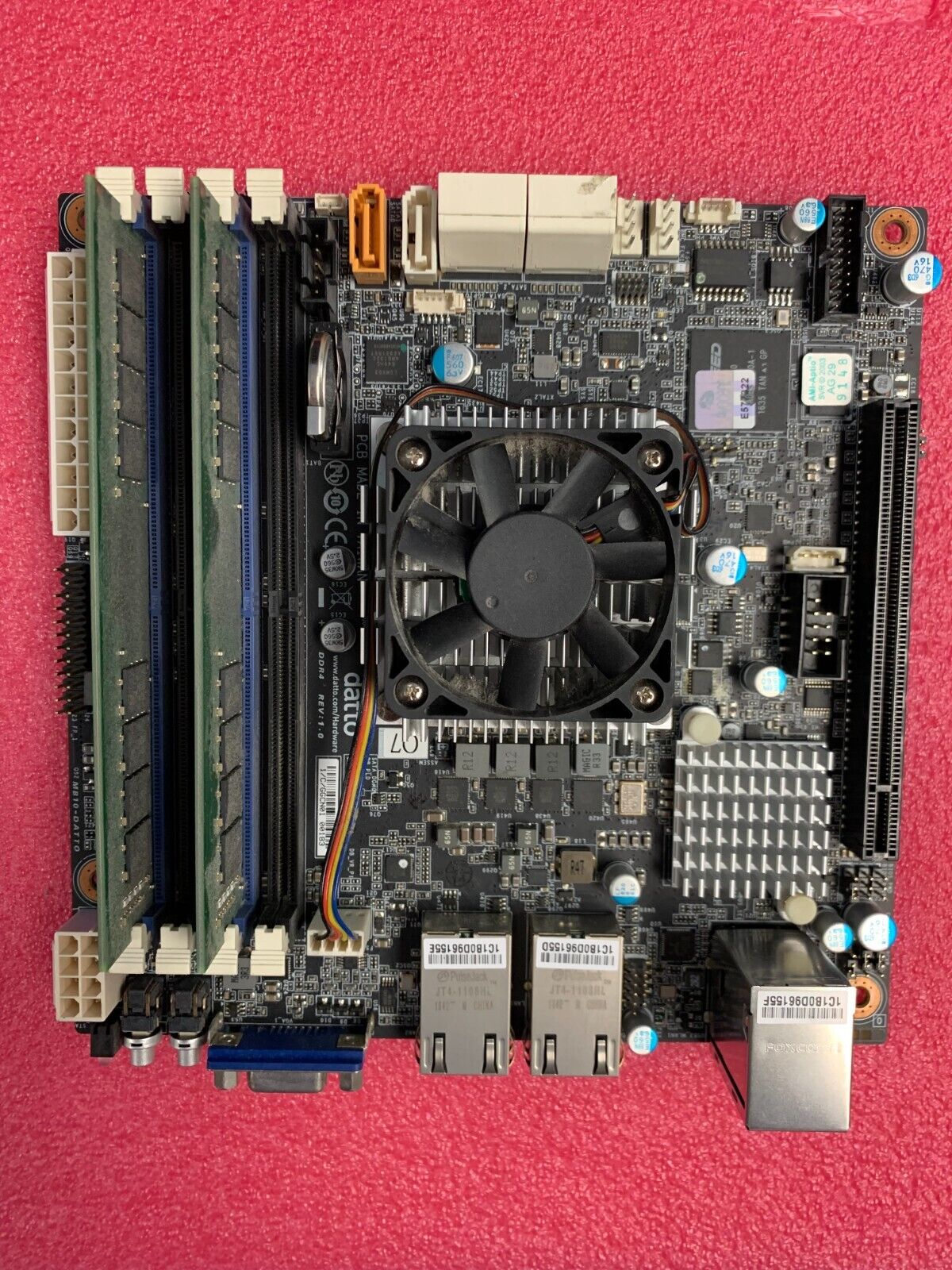 GIGABYTE MB10-Datto Motherboard Xeon D-1521-Tested Working-30 Day Money Back