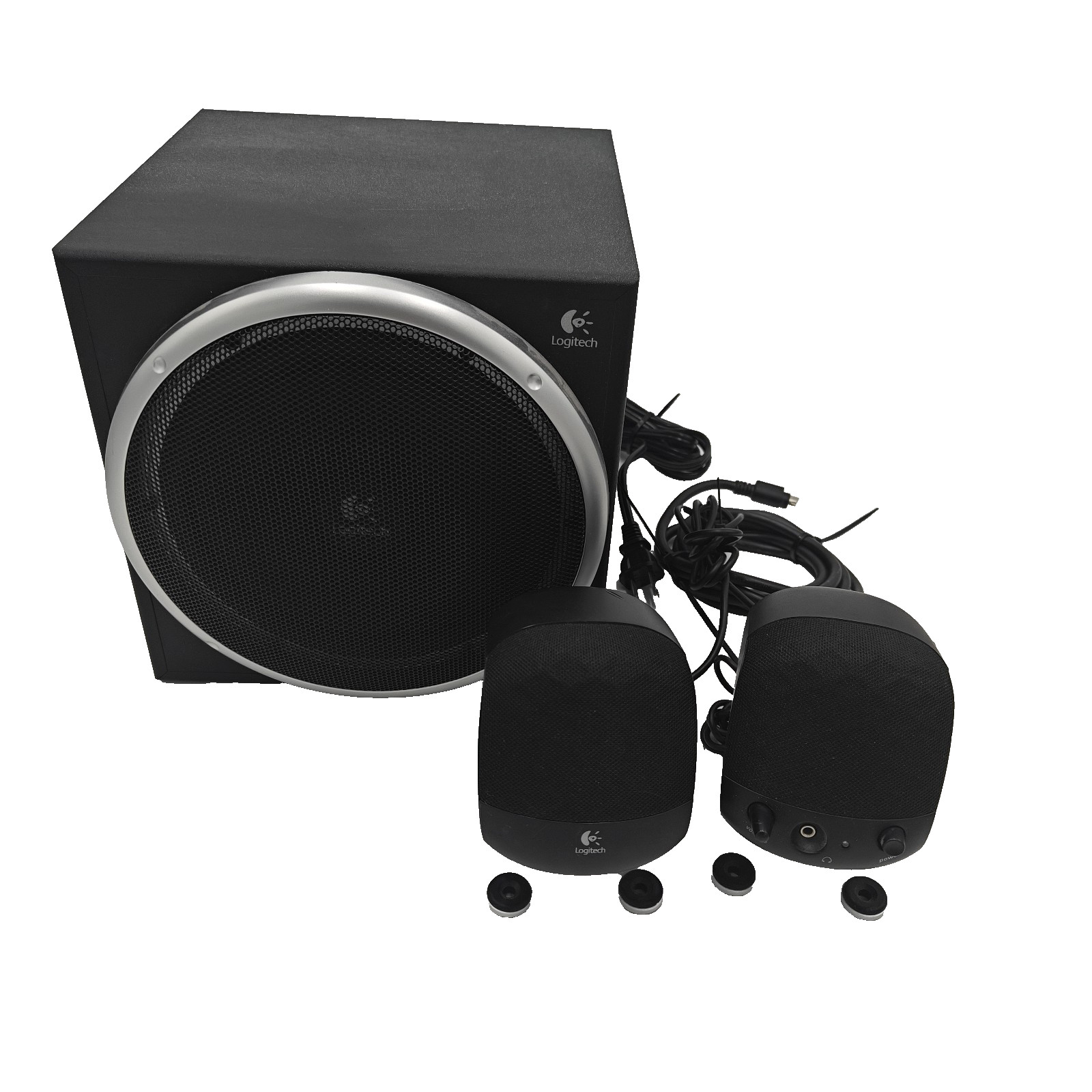 Logitech Z-340 2.1 Computer Speakers Subwoofer S-LBH51 3.5mm AUX