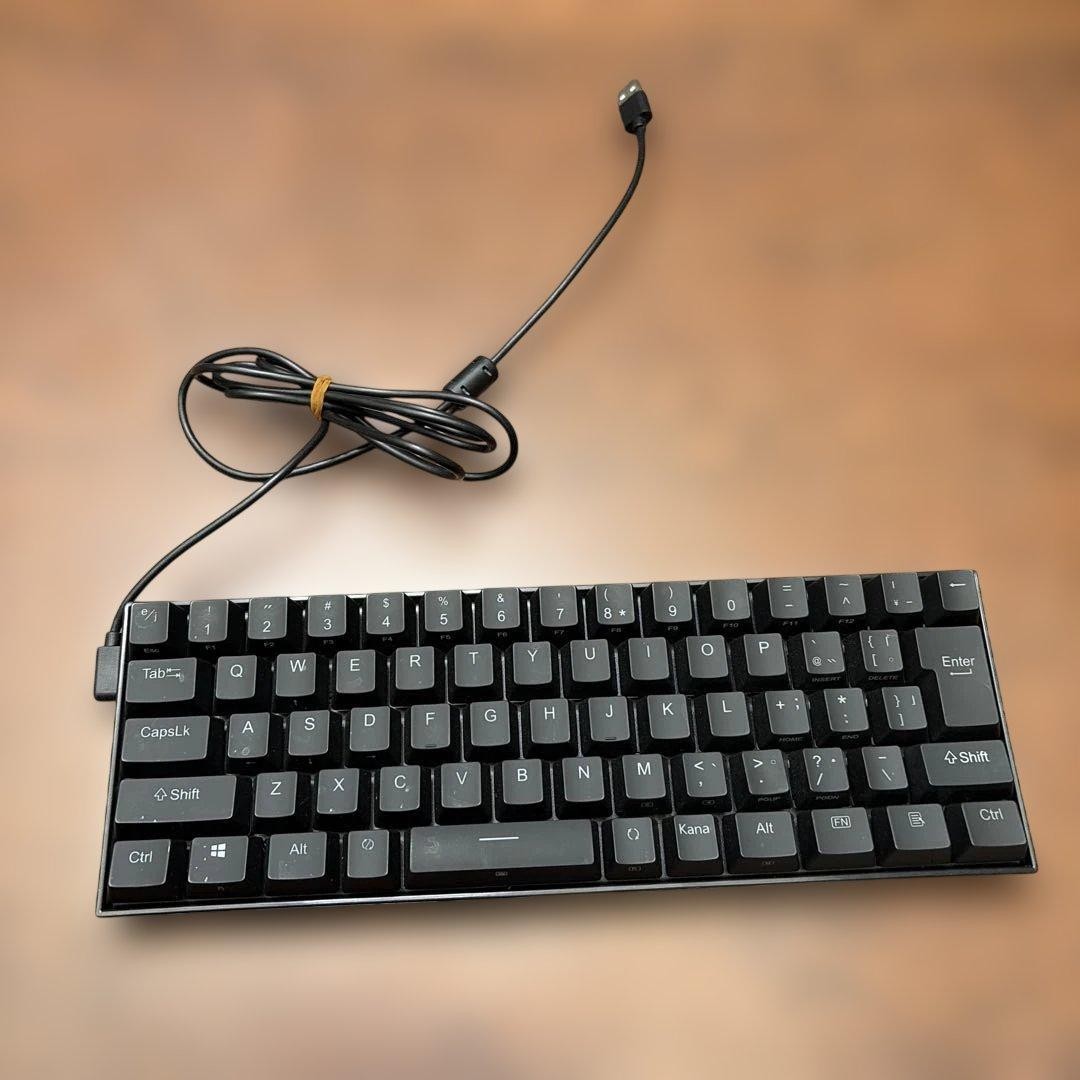 Redragon Dragonborn K630RGB-JPTI Wired 61-Key Mechanical Keyboard JP Tested Used