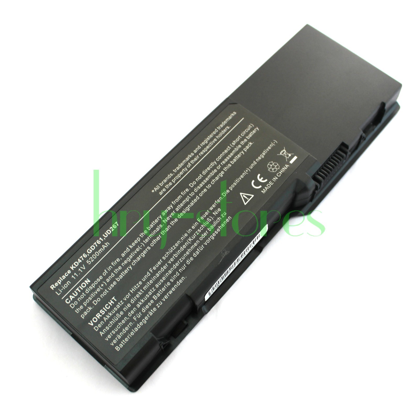 Battery for Dell Inspiron 1501 6400 E1505 Latitude 131L Vostro 1000 GD761 RD859