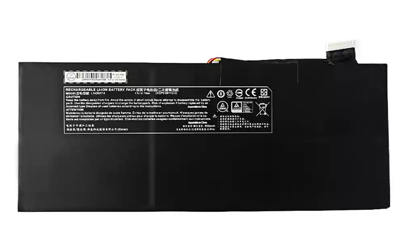 Genuine Battery L140BAT-4 For Clevo L140CU L141CU L140MU 76 Lemur Pro(9) Darter