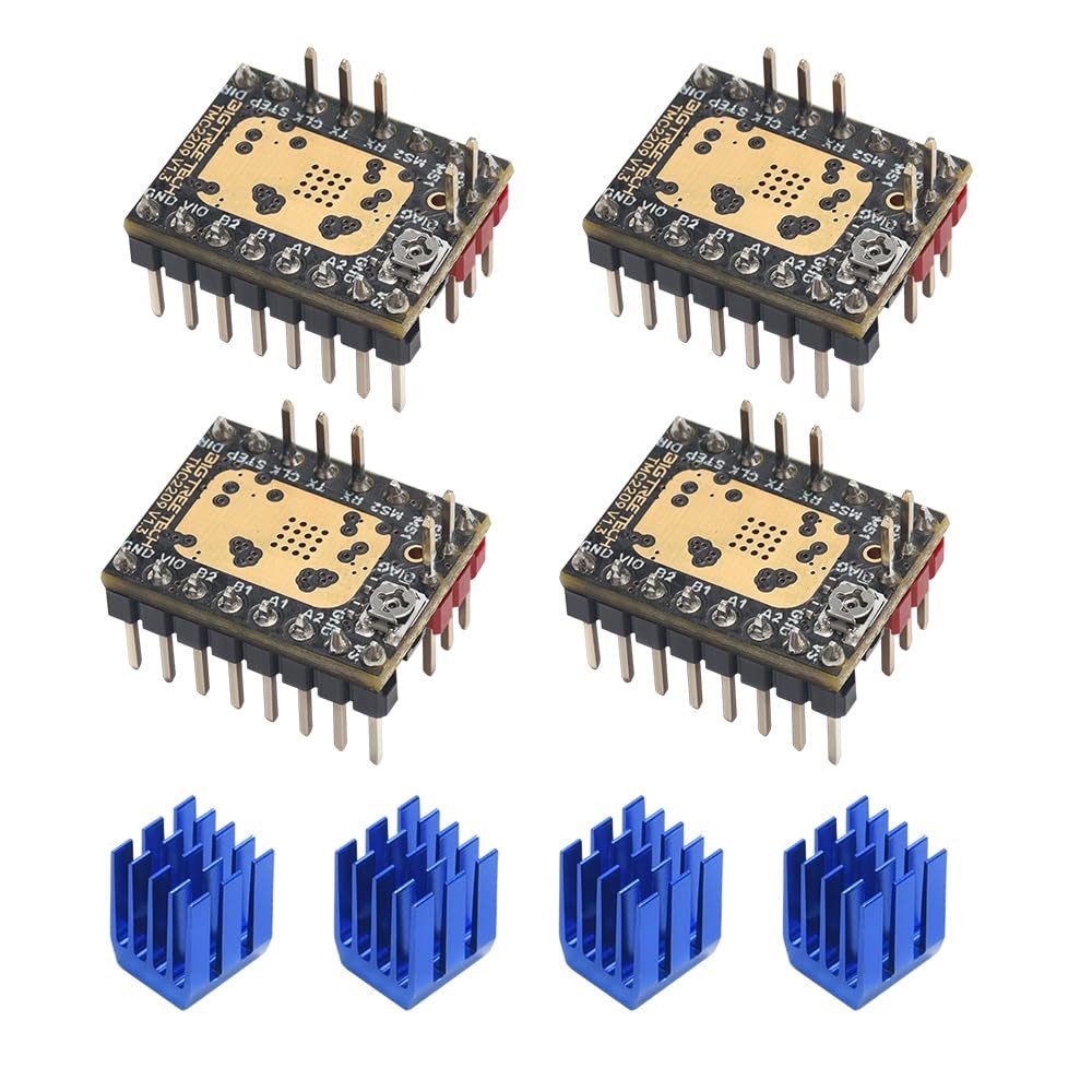 BIGTREETECH TMC2209 V1.3 Stepper Motor Driver, 2.8A UART/DIR/Step Mode