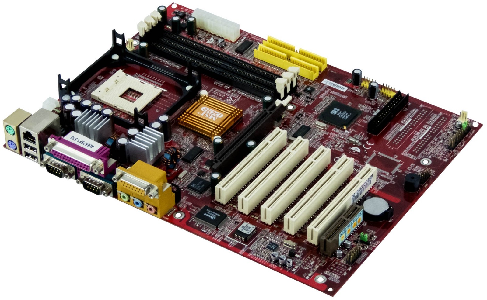 MOTHERBOARD MSI MS-6567 645E Max2 s.478 DDR AGP PCI CNR