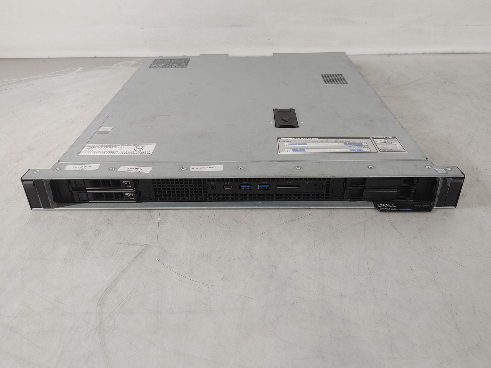 Dell Precision 3930 Rack 300 GHz Core i79700 8 GB DDR4 Workstation No G2U