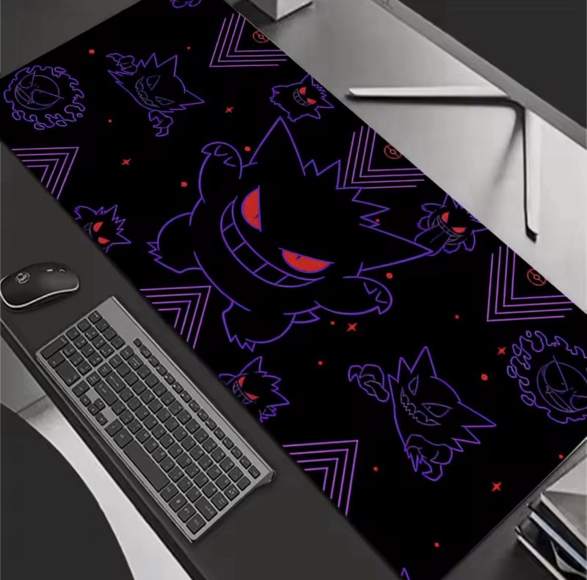 P-Pokemon-Gengar Grande Mousepad Large Gaming Mouse Pad