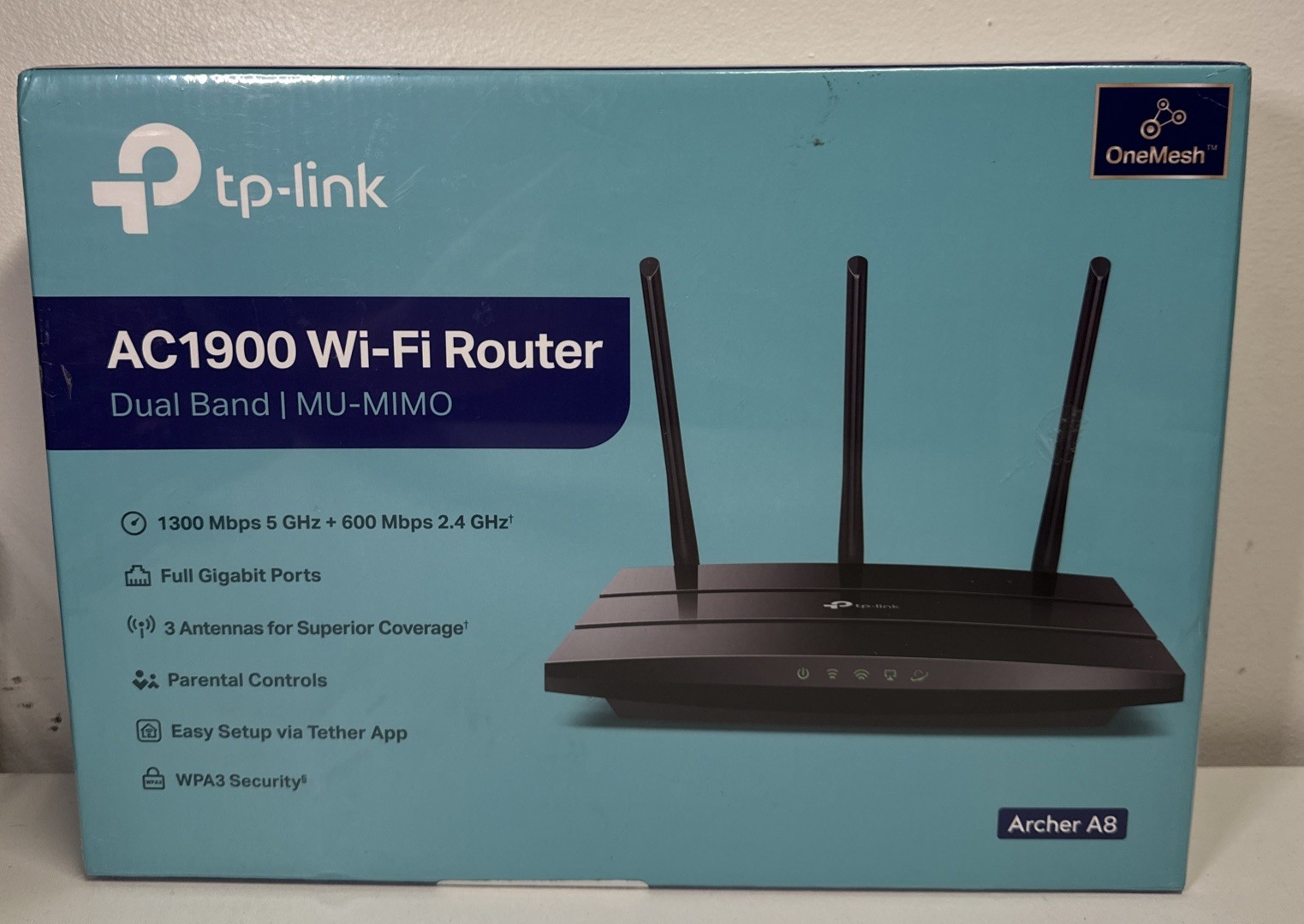Tp-link Ac1900 Smart Wifi Router Archer A8 - High Speed Mu-MIMO Wireless Sealed