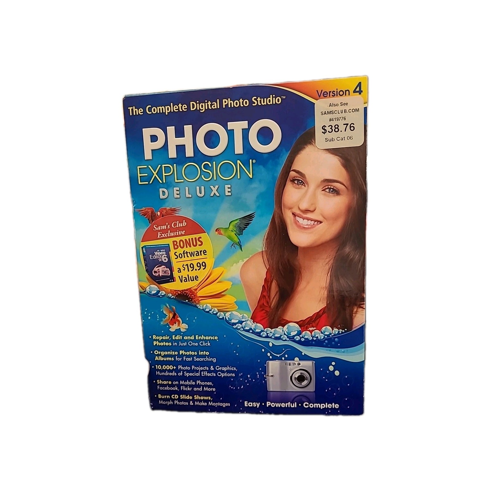 Nova Photo Explosion Deluxe Version 4, Complete Digital Photo Studio