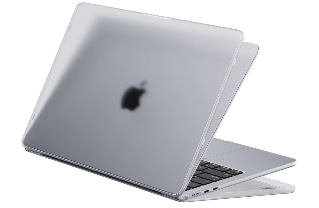 Hard Shell + Translucent Keyboard Cover for MacBook Air 13.6" 