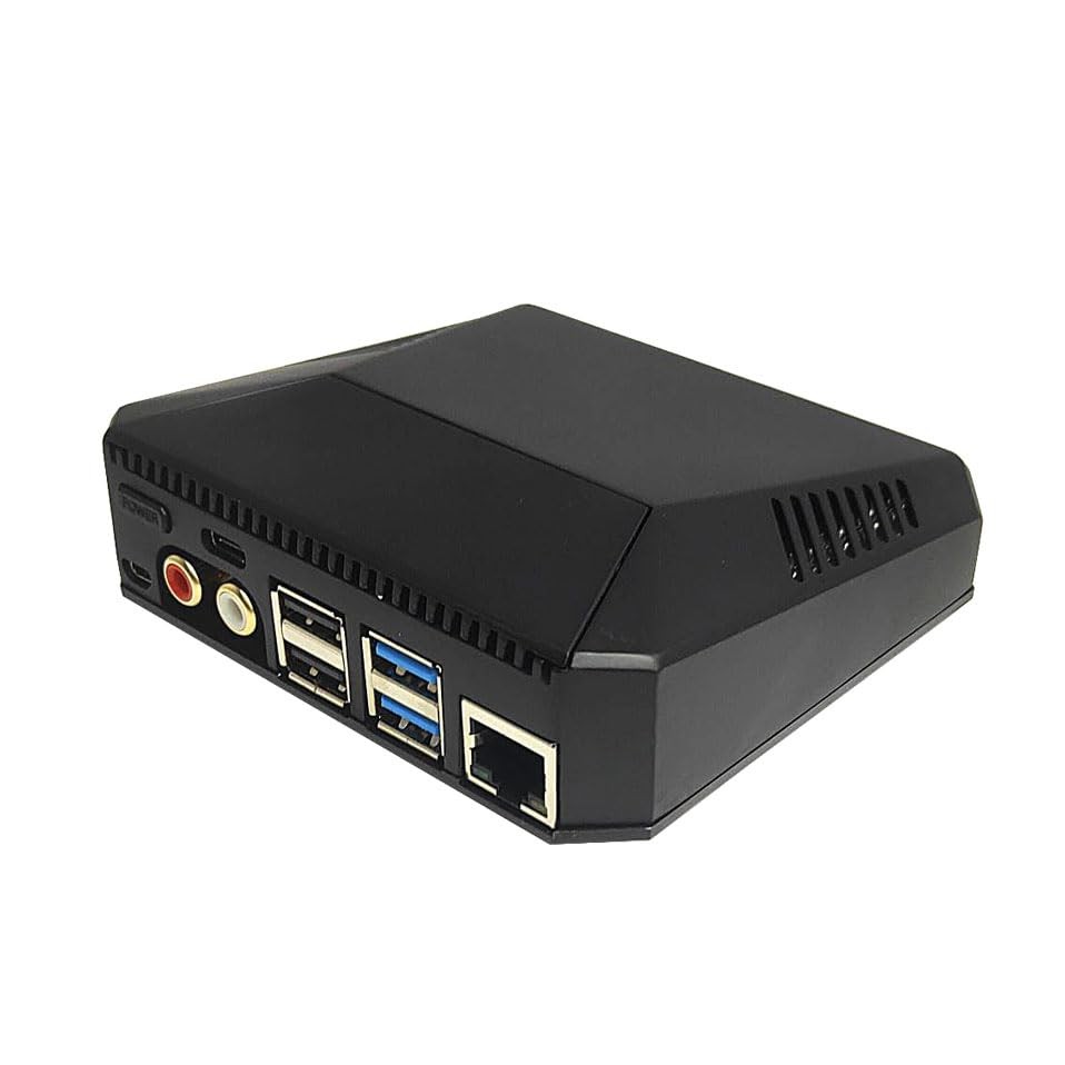 Argon Nanosound Case for Raspberry Pi 4 – Aluminum Hi-Fi Audio Case with Inte...