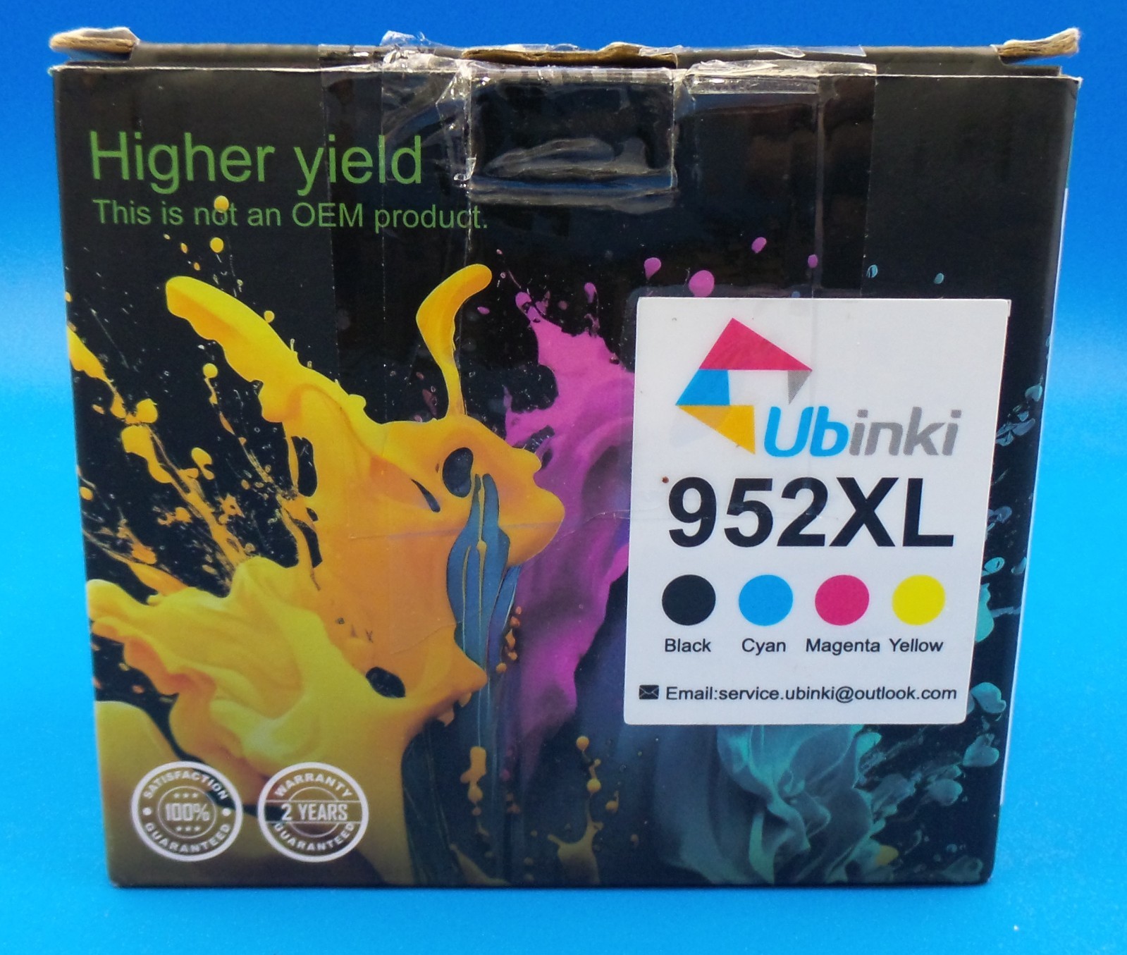 HP 952XL Ink Cartridges Ubinki 952XL Compatible Ink Cart HP Office Jet Pro - NEW