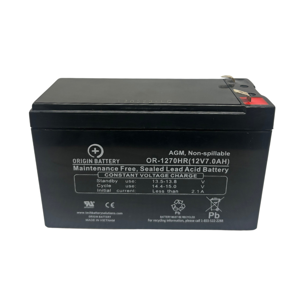 Tripp-Lite OMNIVSINT800 Battery Replacement  12V 7AH High-Rate UPS Series