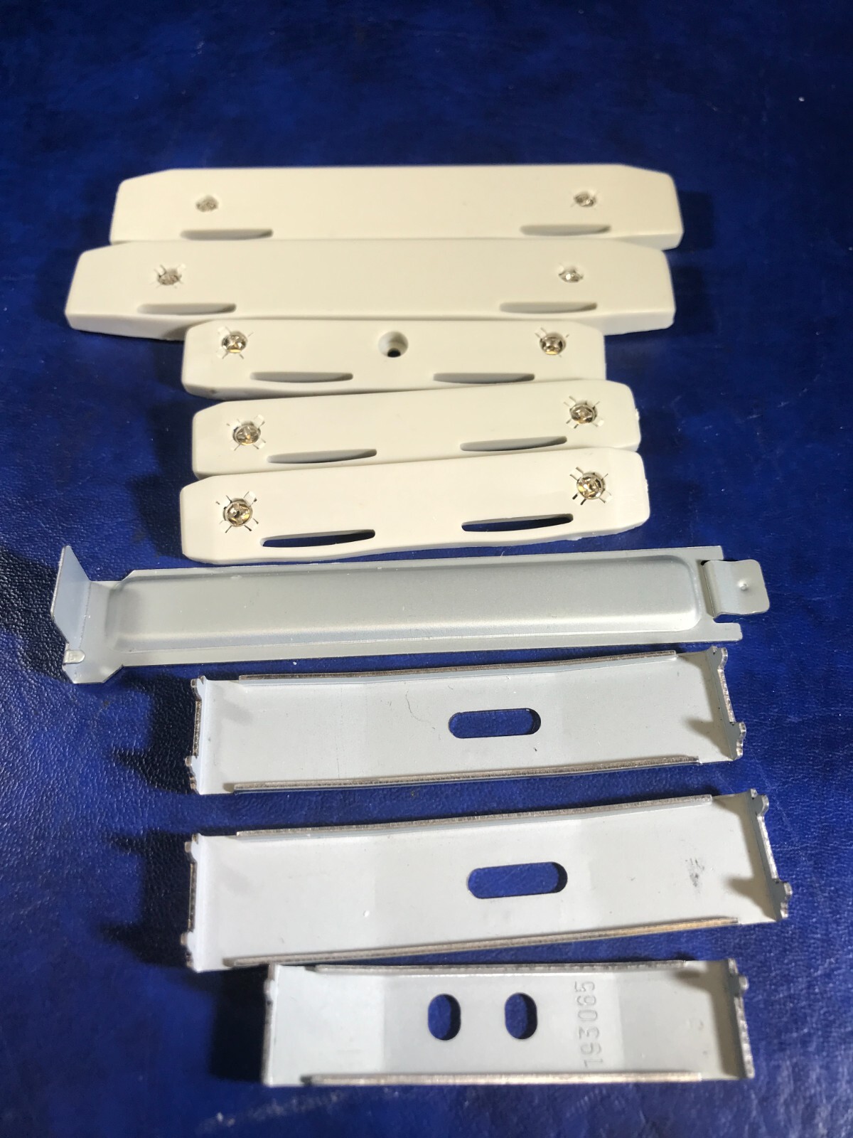 Lot of 9 Vintage Computer Blank Covers and Brackets