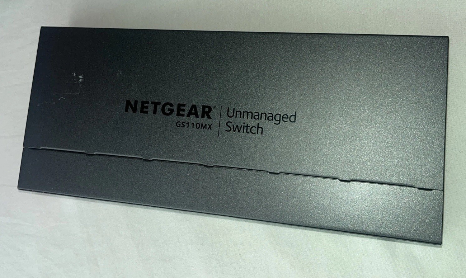 NETGEAR GS110MX 10-Port Unmanaged Ethernet Switch 2x 10G Multi-Gig 8x Gigabit