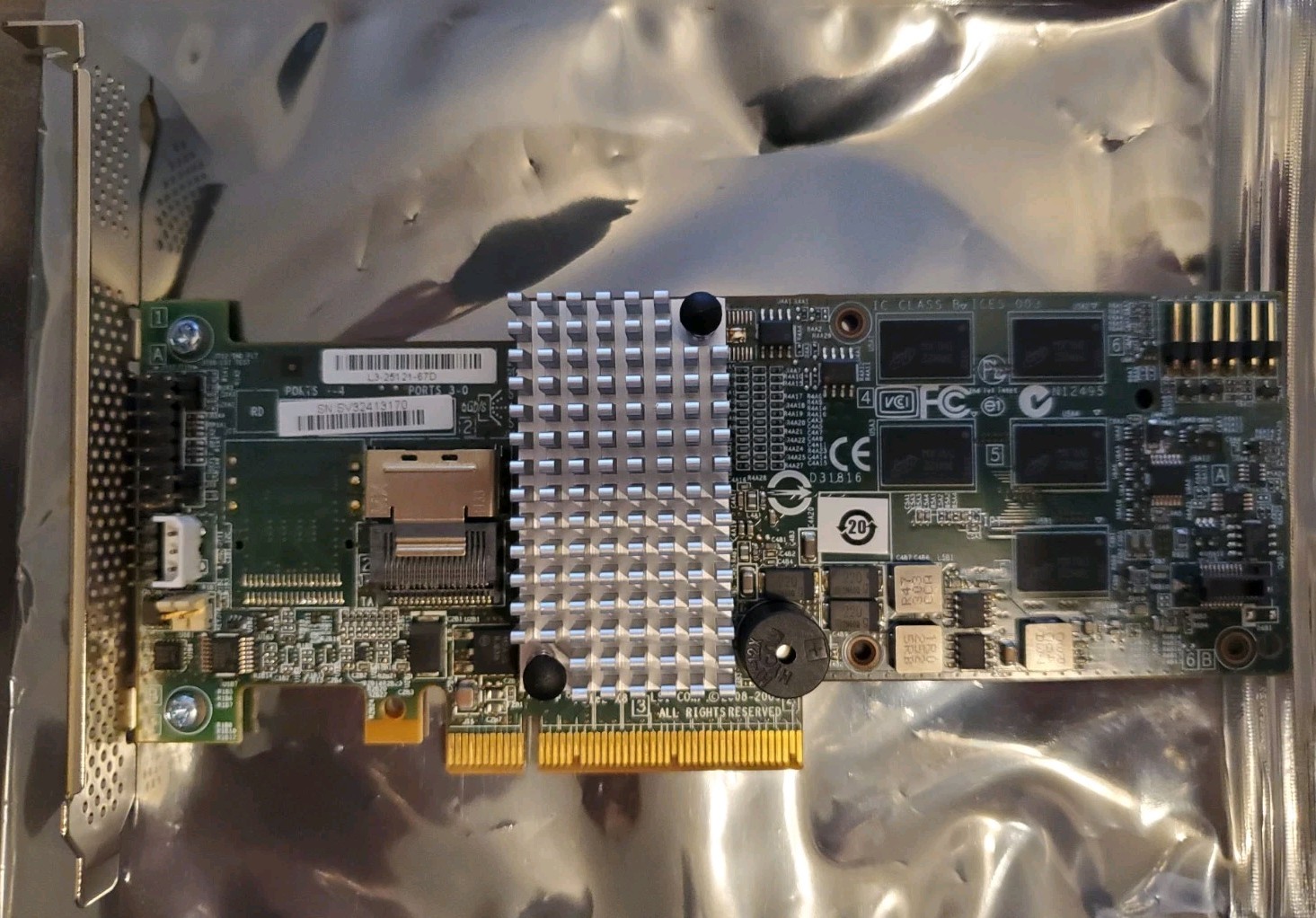 Intel RAID Controller RS2BL040 6Gb/s SAS/SATA RAID