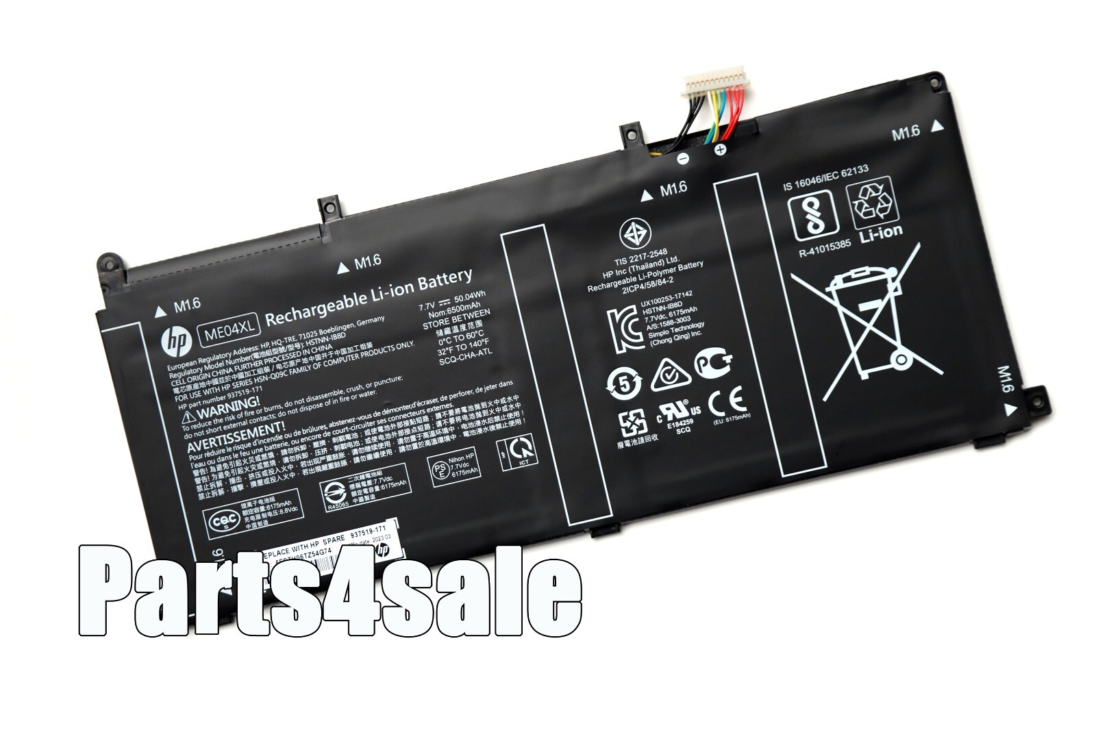 Genuine ME04XL Battery for HP Elite X2 1013 G3 HSTNN-IB8D 937519-1C1 937519-171