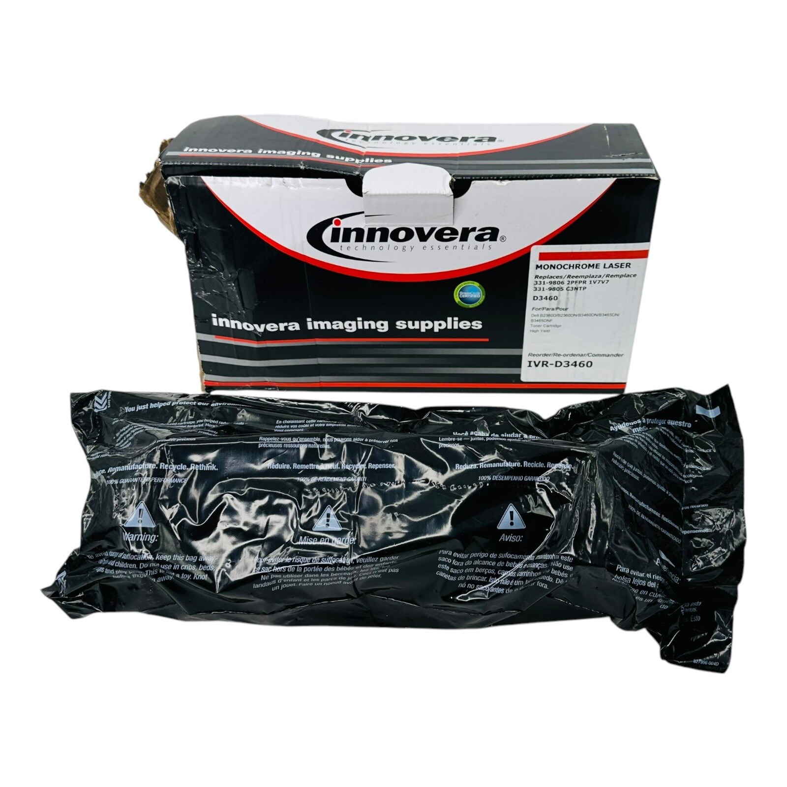 Innovera D3460 Black High Yield Toner Cartridge for Dell