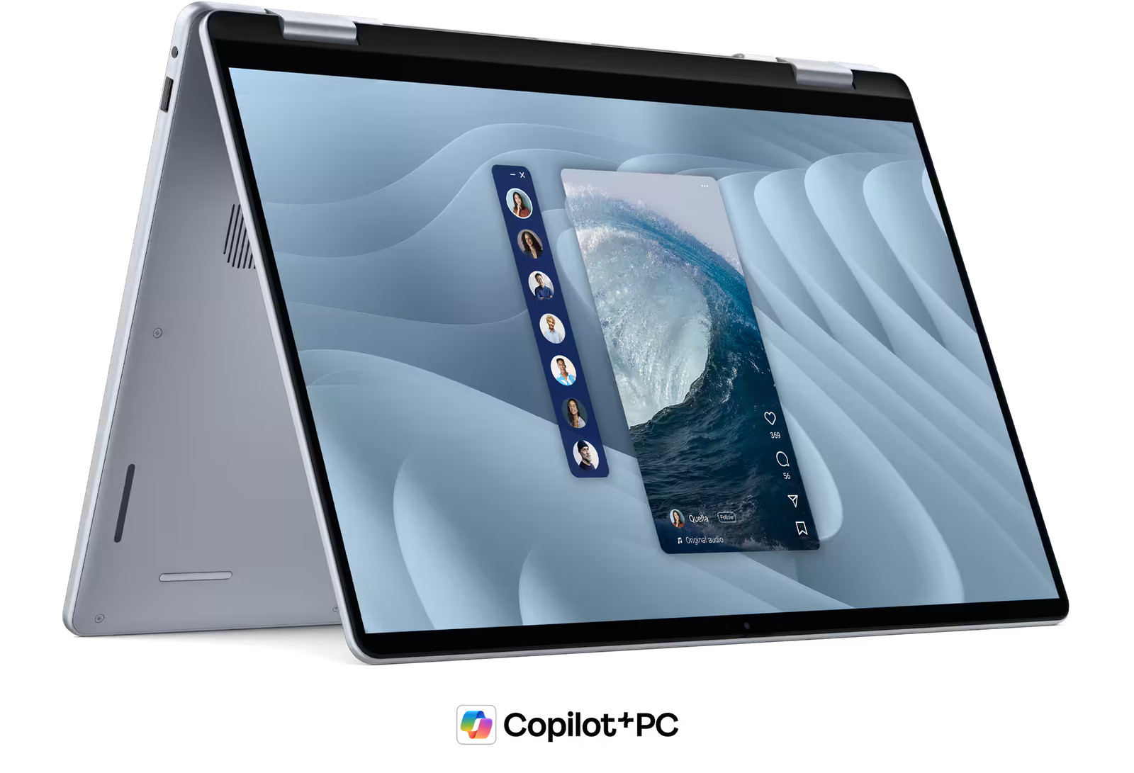 Dell - Upgraded - 16 Plus 16 in FHD+ 2-in-1 Touchscreen AI Core Ultra 7 256V