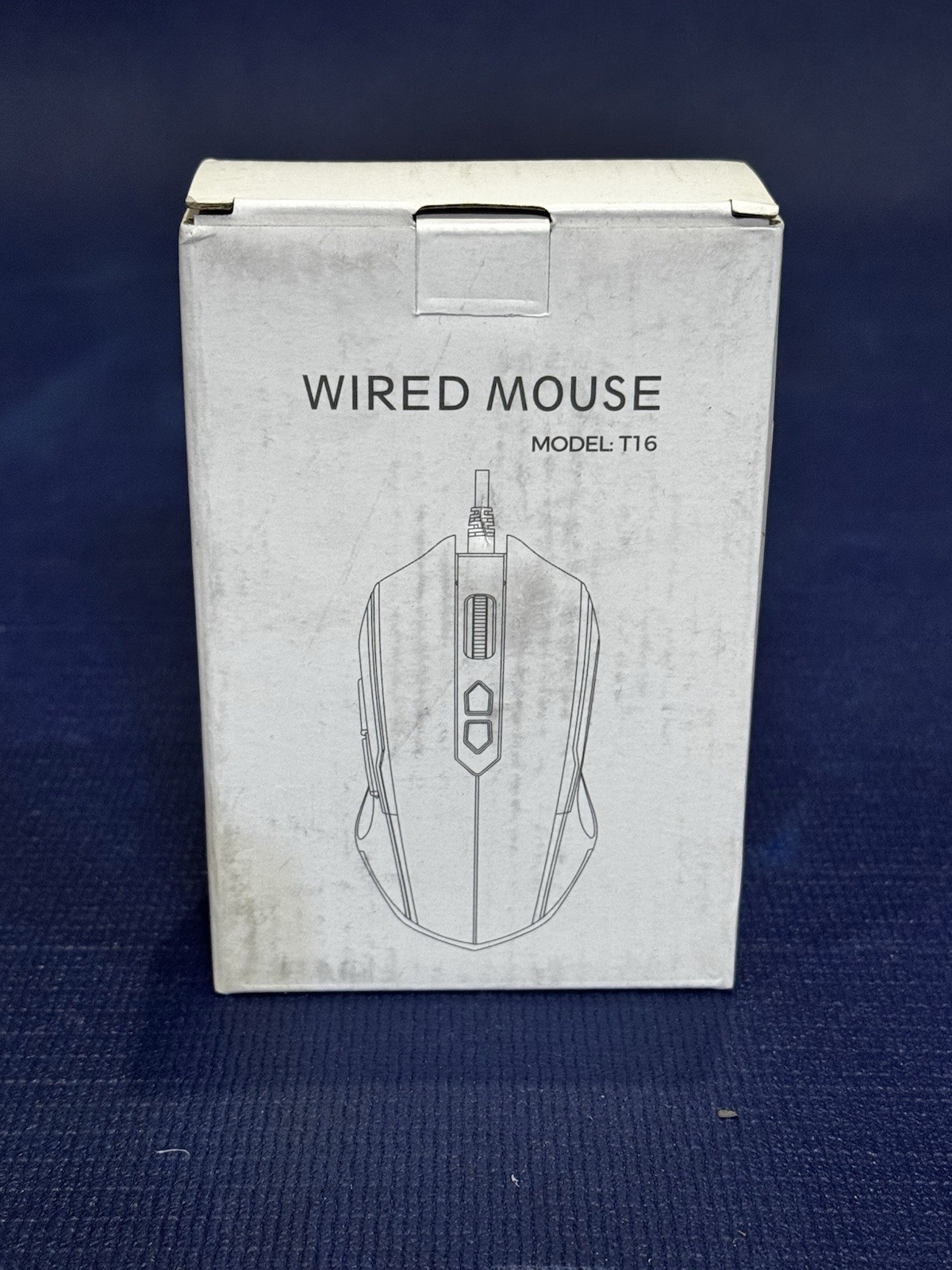 Wired Gaming Mouse Rgb Light Up Black New Model: T16