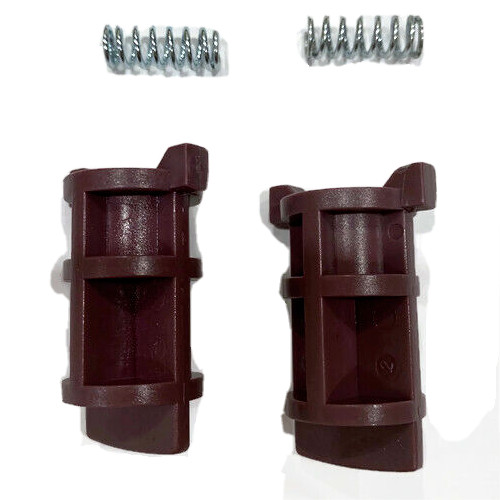(2) Zebra ZM400 Print Head Pressure Dial Mechanism + Springs G77172M