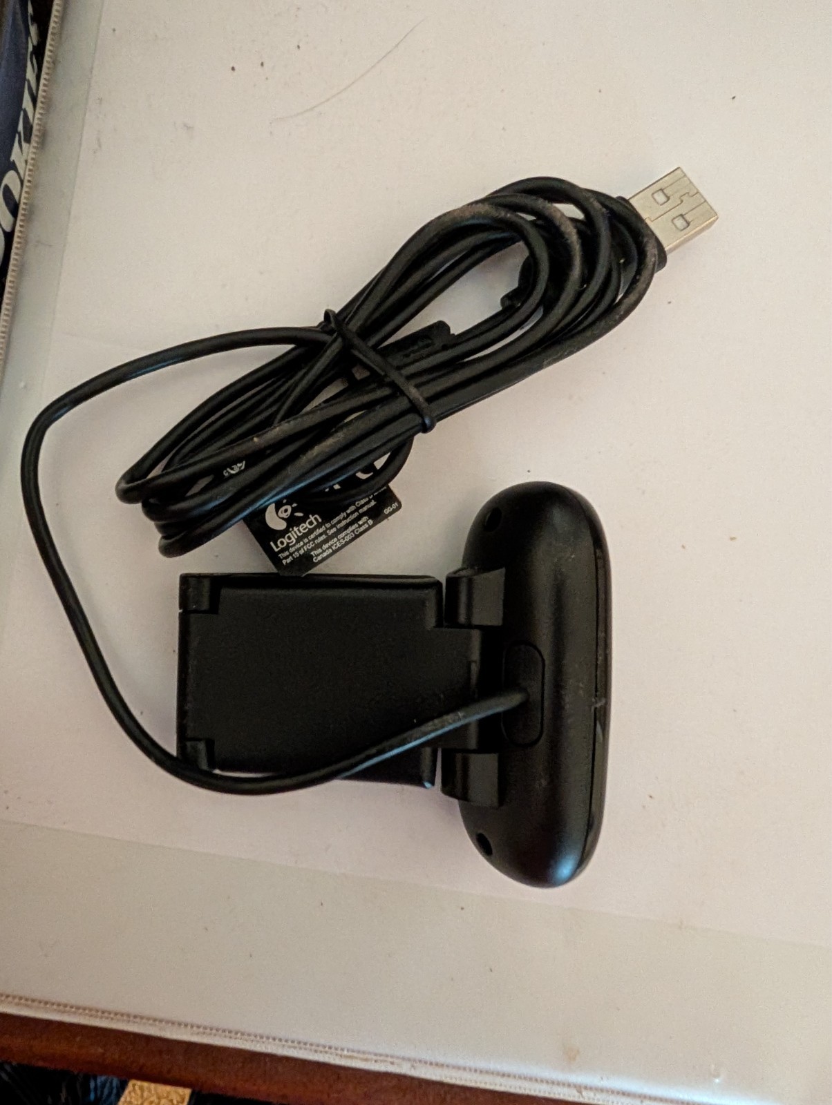 GENUINE Logitech V-U0026 C170 860-000379 USB WebCam Camera 