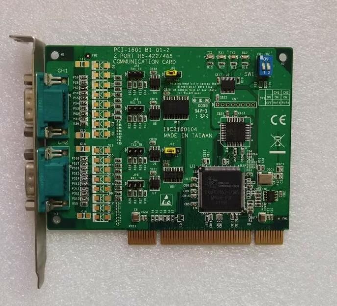 1PC Advantech PCI-1601 B1 2 PORT RS-422/485 Card