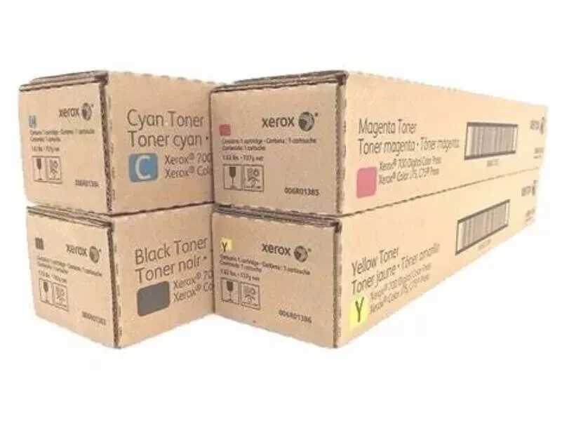4PK CMYK XEROX TONER COLOR DC 700/700i/C75/J75  Toner set 006R01383/84/85/86