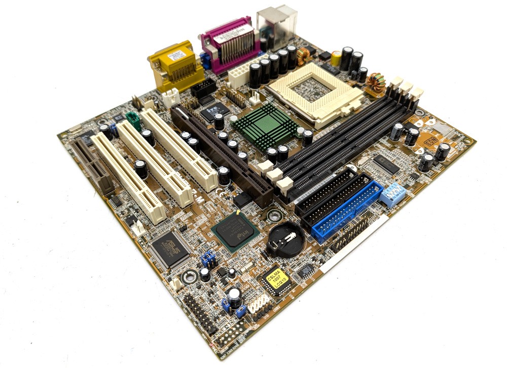 Untested Asus CUSL2-M Rev 1.03 Mainboard Socket 370 Motherboard SD-RAM