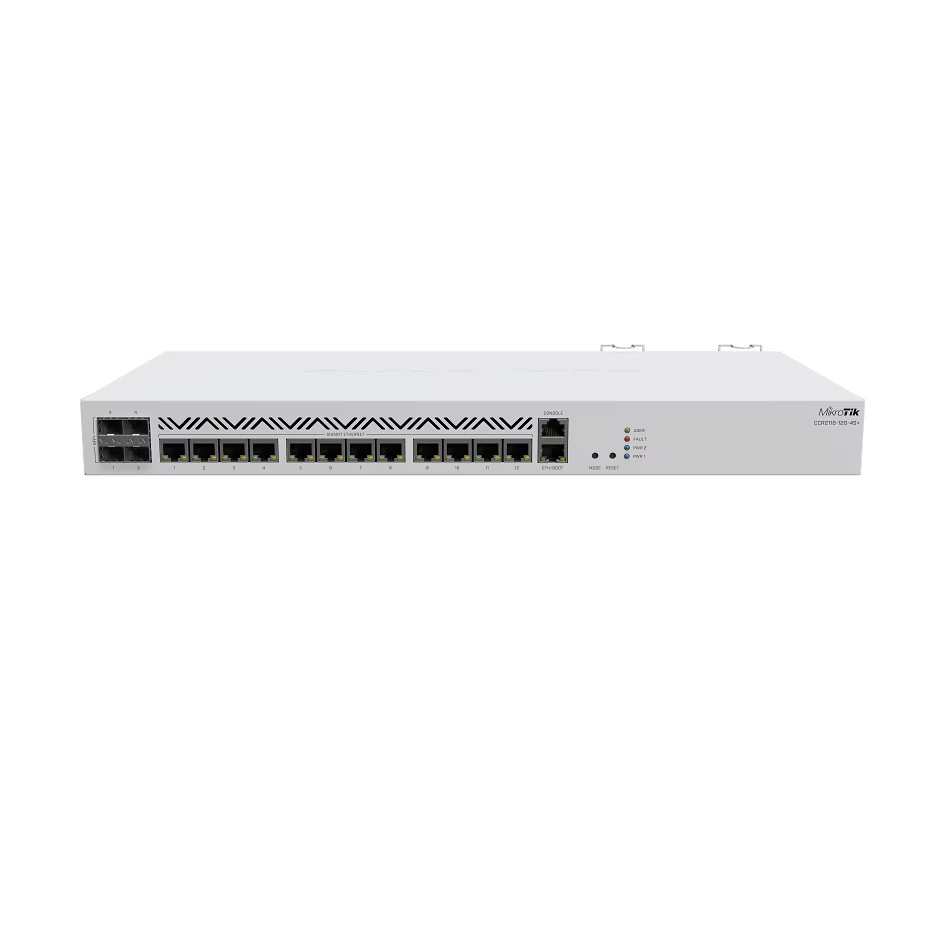 MIKROTIK CCR2116-12G-4S+ Cloud Core Router 13x Gigabit 4x 10G SFP+