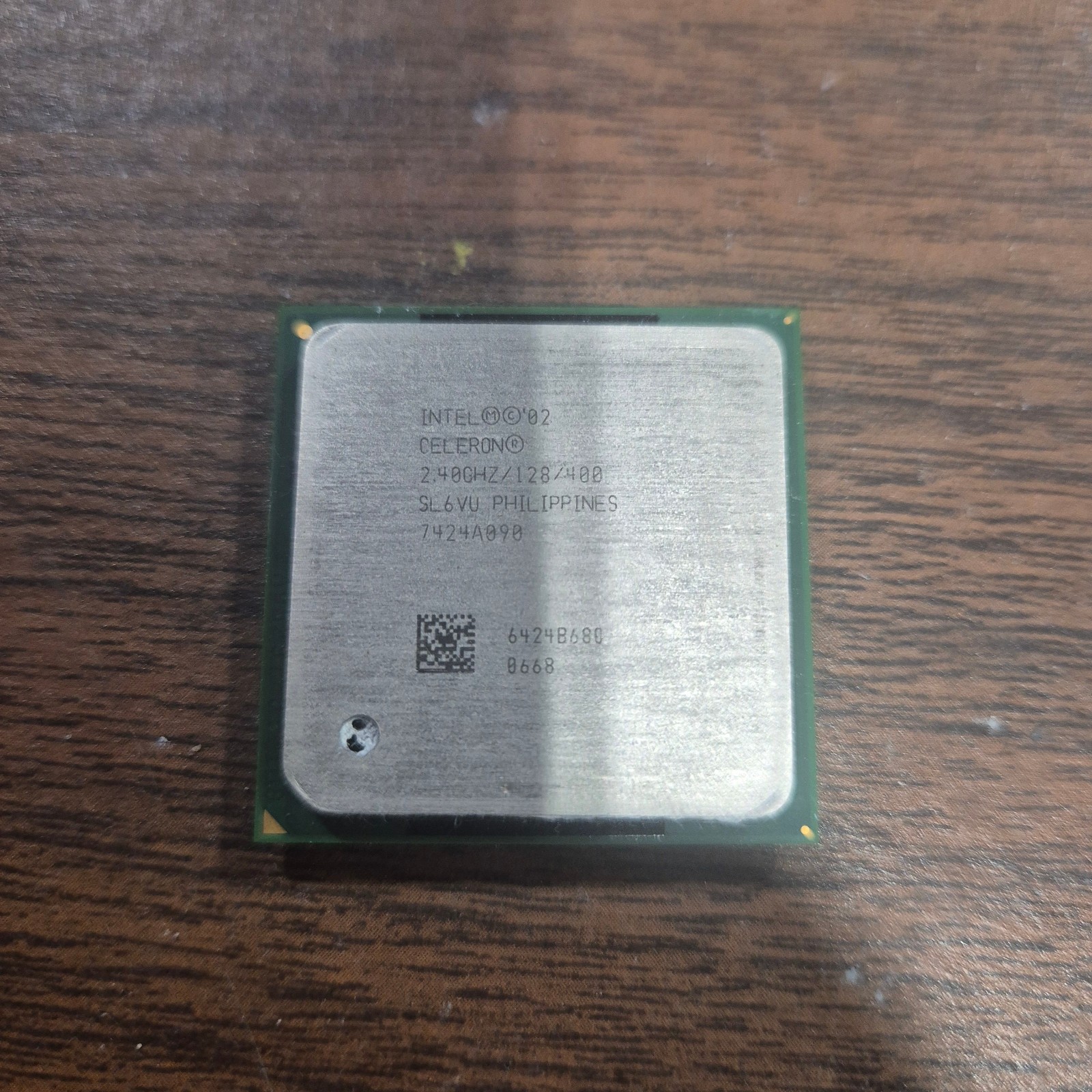 Intel Celeron 2.40GHz CPU - PC Computer Desktop Processor, Socket 478, SL6VU