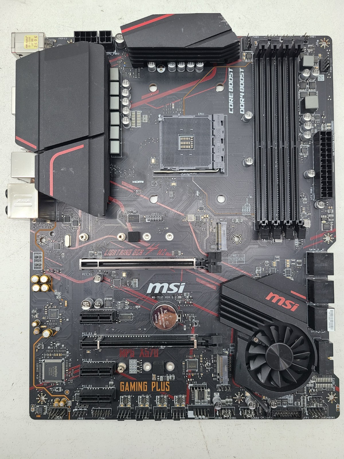 MSI MPG X570 GAMING PLUS AMD AM4 SATA 6Gb/s M.2  ATX Motherboard (FL)