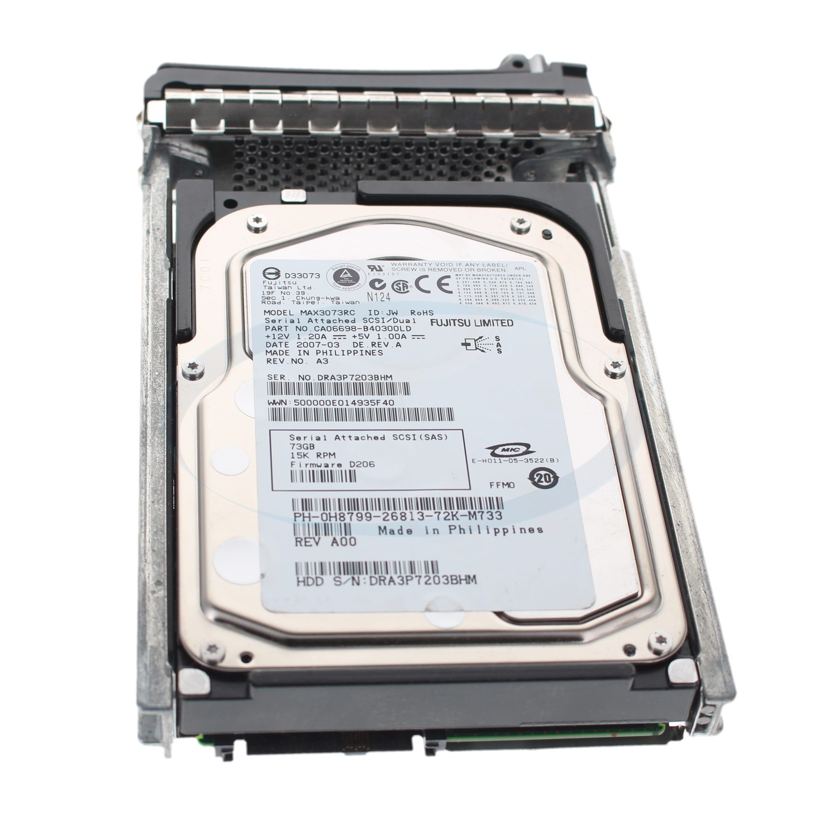 Dell H8799 73GB SAS 15k 3.5" Hard Drive MAX3073RC