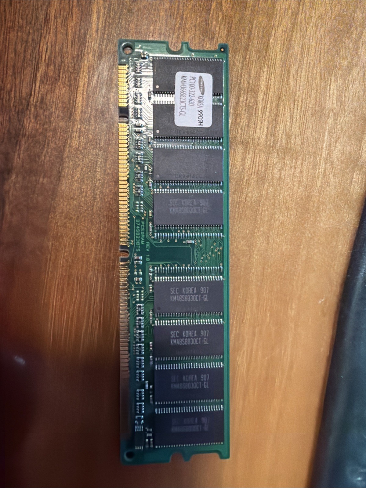 Samsung 256MB PC100 SDR SDRAM 168-Pin DIMM PC100-322-620 KMM366S823CTS-GL