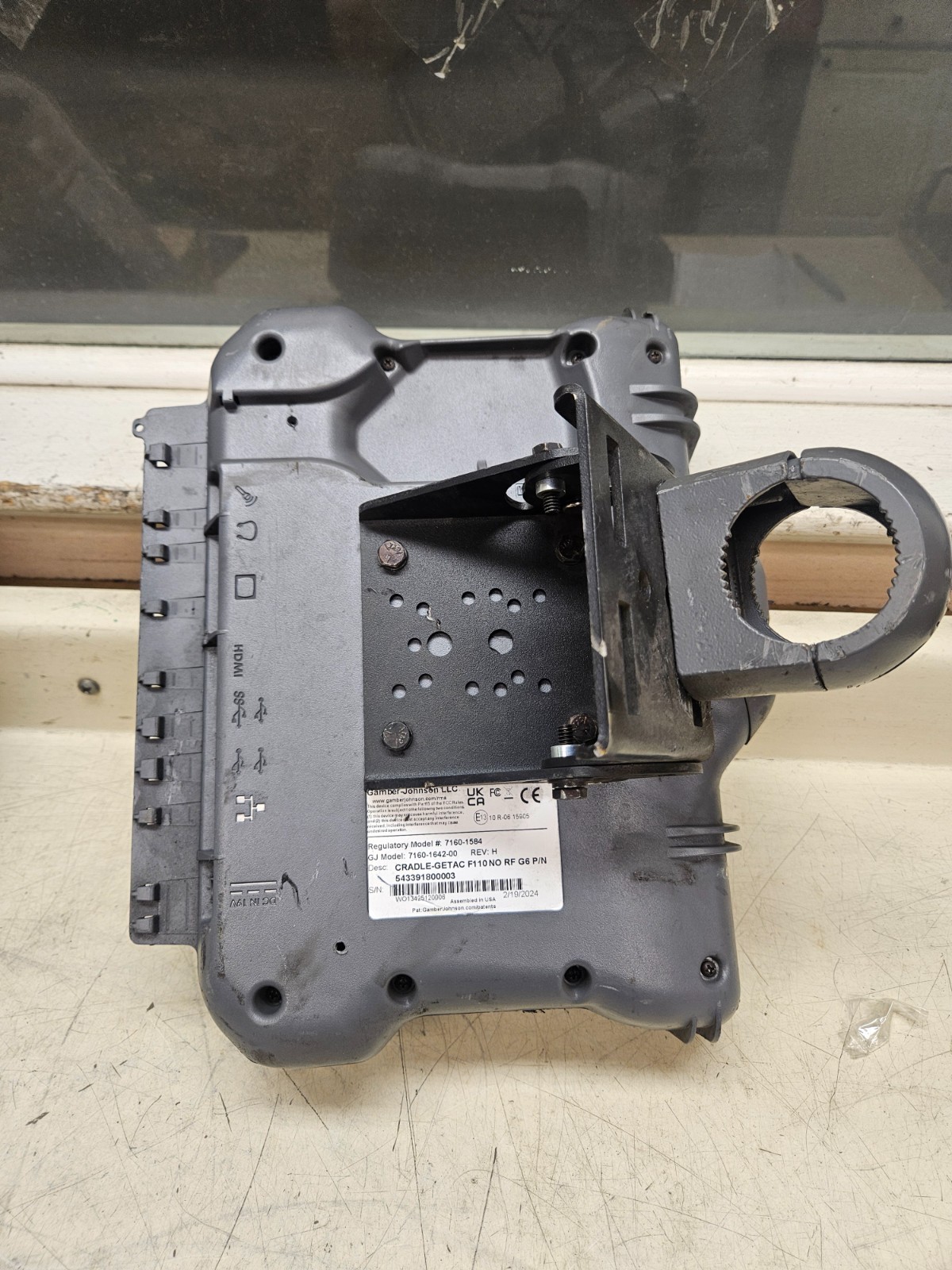 Gamber Johnson Docking Station for Getac Vehicle Dock P/N: 7160-1584
