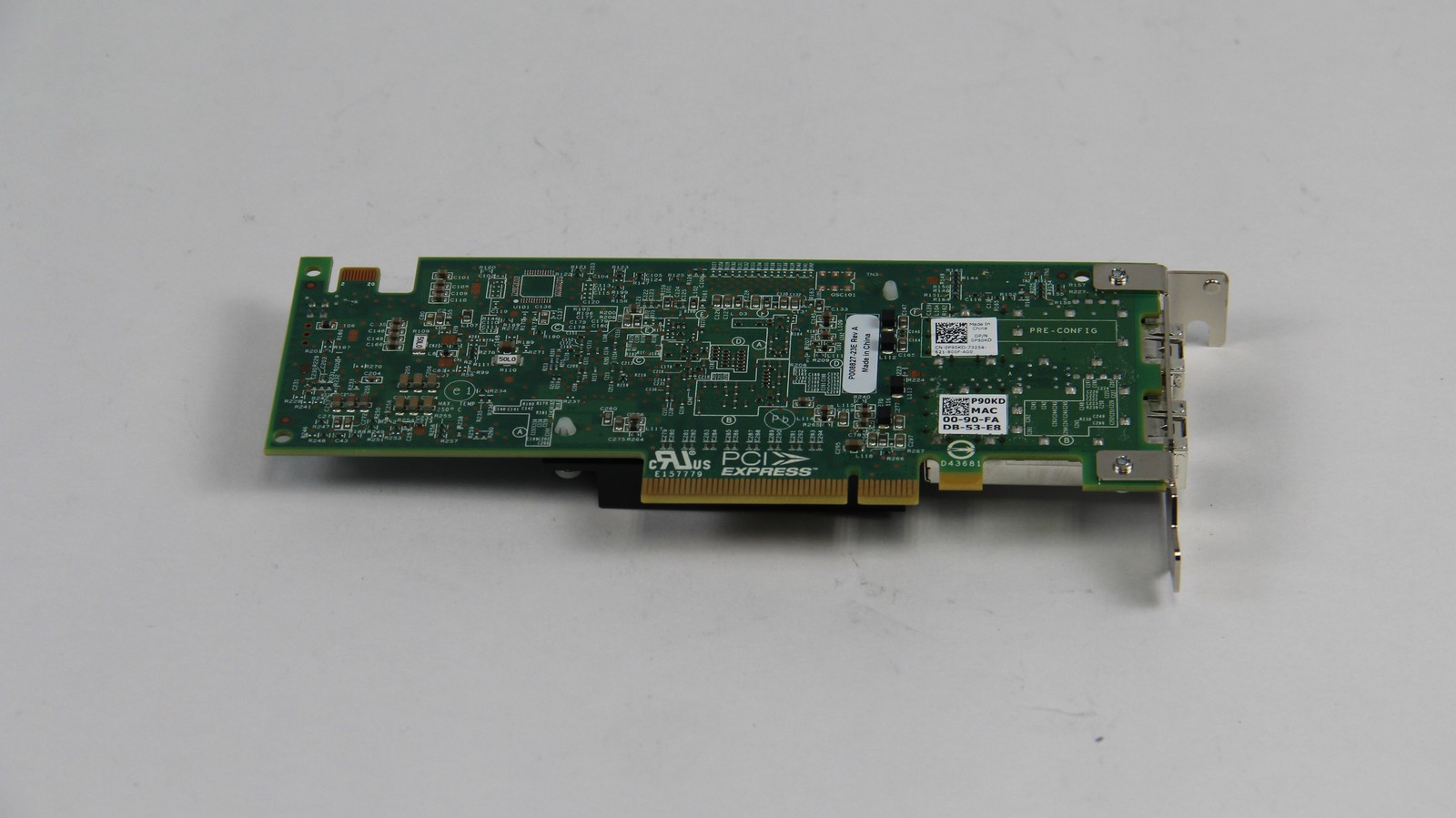 Dell P90KD 10GB DP SFP+ EMULEX OCE14102-N1-D LP