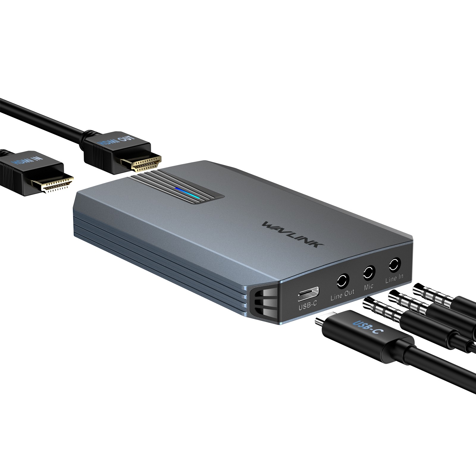4K30/2K60/1080p120 Capture Card Up to 4K60 HDR10/ 2560x1440@144hz/ 1080p