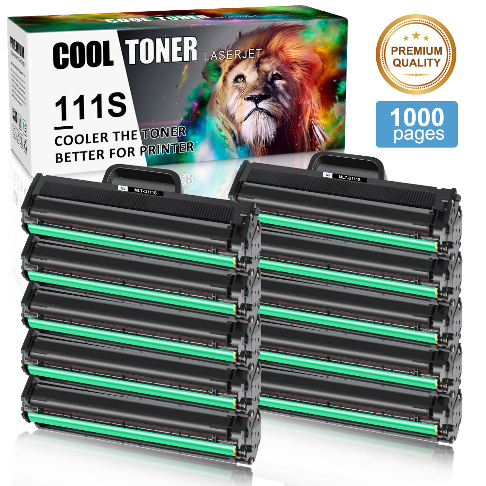 10PK MLT-D111S 111S Toner Compatible wit Samsung Xpress M2020 M2024 M2070 M2070W