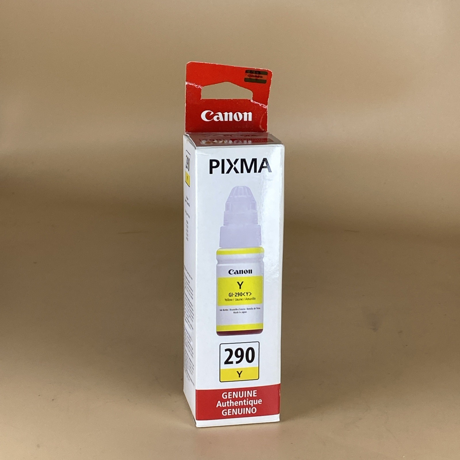 Canon GI-290 Yellow Standard Yield Ink Cartridge Pixma SEALED