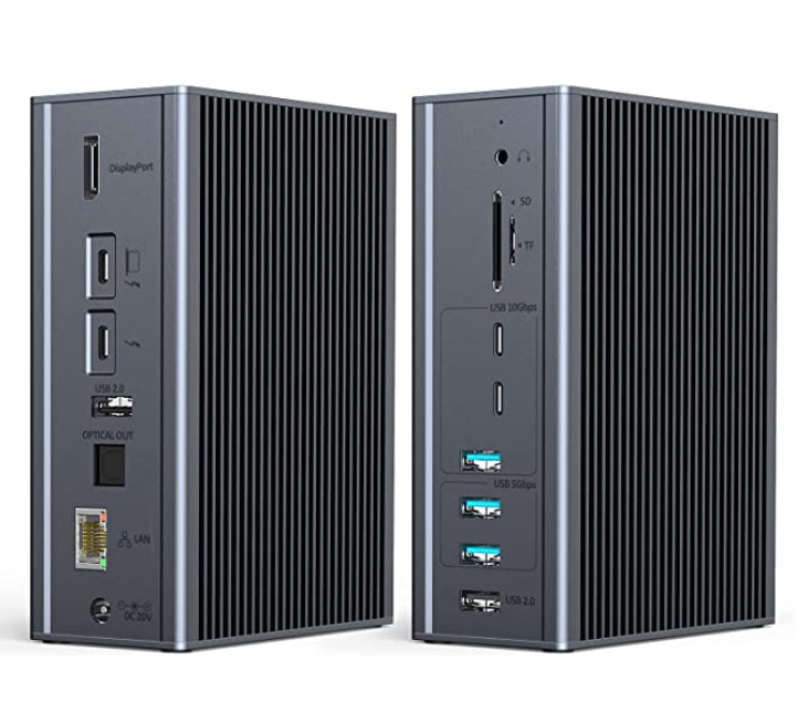 New   -  Thunderbolt 3 Dual 4k Docking Dock Station :  Model UDS-017T