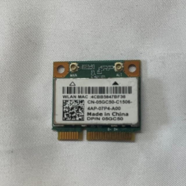 Dell OEM Wireless DW1705 WLAN WiFi 802.11 b/g/n + Bluetooth 4.0 Half-Height Mini