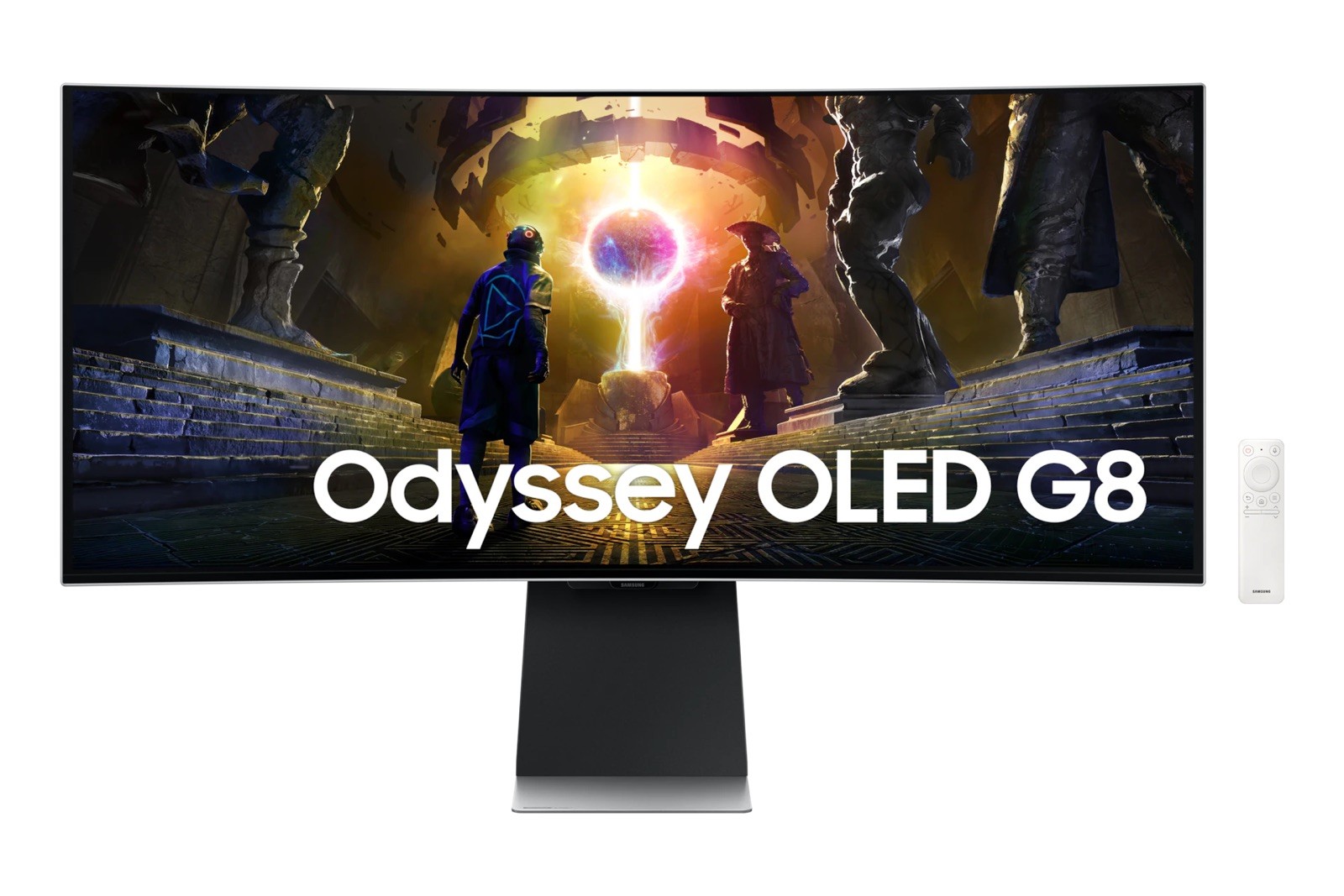 34 Inch Odyssey OLED G8 G85SD UWQHD 175Hz  G-SyncCompatibleCurved GamingMonitor 