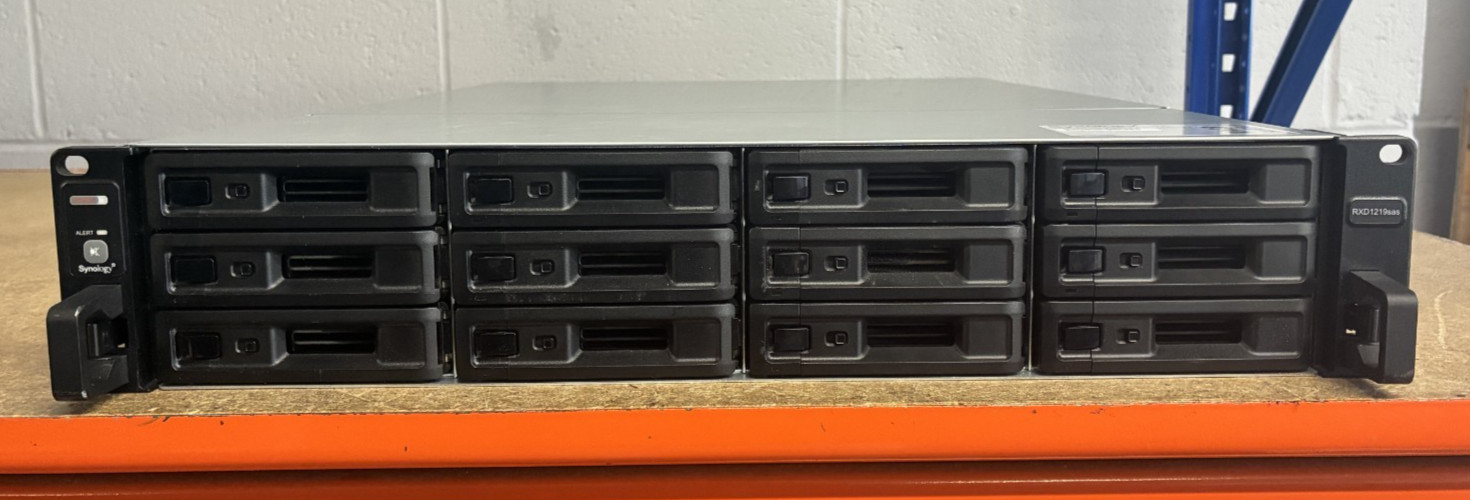 RXD1219sas Synology 12 Bay Expansion NAS For SA3400D SA3200D UC3400 UC3200